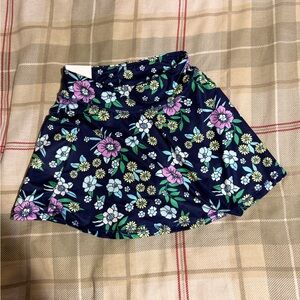 Floral Print Kids Skirt